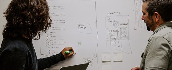 Mobile app development service interface