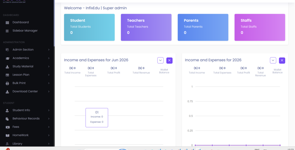 School ERP Platform project image